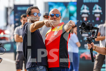 2022-06-10 - BENNANI Mehdi (MAR), Team Comtoyou Audi Sport, Audi RS 3 LMS, portrait CORONEL Tom (NLD), Comtoyou DHL Team Audi Sport, Audi RS 3 LMS, portrait Good Year Games, during the WTCR - Race of Hungary 2022, 3rd round of the 2022 FIA World Touring Car Cup, on the Hungaroring from June 10 to 12 in Budapest, Hungary - AUTO - WTCR - RACE OF HUNGARY 2022 - GRAND TOURISM - MOTORS