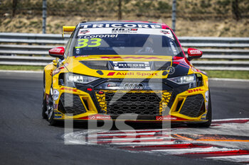 2022-06-10 - 33 CORONEL Tom (NLD), Comtoyou DHL Team Audi Sport, Audi RS 3 LMS, action during the WTCR - Race of Hungary 2022, 3rd round of the 2022 FIA World Touring Car Cup, on the Hungaroring from June 10 to 12 in Budapest, Hungary - AUTO - WTCR - RACE OF HUNGARY 2022 - GRAND TOURISM - MOTORS