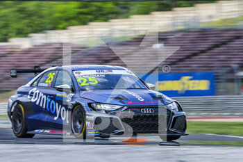 2022-06-10 - 25 BENNANI Mehdi (MAR), Team Comtoyou Audi Sport, Audi RS 3 LMS, action during the WTCR - Race of Hungary 2022, 3rd round of the 2022 FIA World Touring Car Cup, on the Hungaroring from June 10 to 12 in Budapest, Hungary - AUTO - WTCR - RACE OF HUNGARY 2022 - GRAND TOURISM - MOTORS