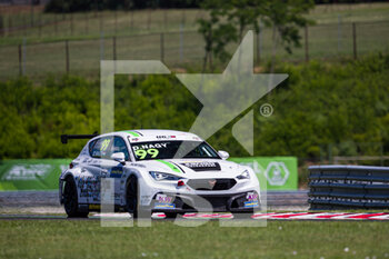 2022-06-12 - 99 NAGY Daniel (HUN), Zengő Motorsport, CUPRA Leon Competición, action during the WTCR - Race of Hungary 2022, 3rd round of the 2022 FIA World Touring Car Cup, on the Hungaroring from June 10 to 12 in Budapest, Hungary - AUTO - WTCR - RACE OF HUNGARY 2022 - GRAND TOURISM - MOTORS