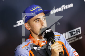 2022-06-12 - AZCONA Mikel (ESP), BRC Hyundai N Squadra Corse, Hyundai Elantra N TCR, portrait conference de presse press conference, during the WTCR - Race of Hungary 2022, 3rd round of the 2022 FIA World Touring Car Cup, on the Hungaroring from June 10 to 12 in Budapest, Hungary - AUTO - WTCR - RACE OF HUNGARY 2022 - GRAND TOURISM - MOTORS