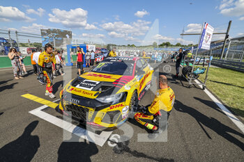 2022-06-12 - BERTHON Nathanael (FRA), Comtoyou DHL Team Audi Sport, Audi RS 3 LMS, portrait during the WTCR - Race of Hungary 2022, 3rd round of the 2022 FIA World Touring Car Cup, on the Hungaroring from June 10 to 12 in Budapest, Hungary - AUTO - WTCR - RACE OF HUNGARY 2022 - GRAND TOURISM - MOTORS