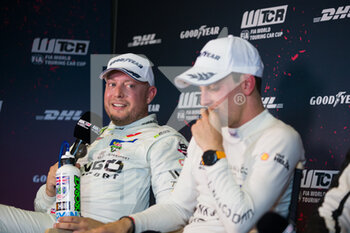 2022-06-12 - HUFF Robert (GBR), Zengo Motorsport, CUPRA Leon Competición, portrait conference de presse press conference race 2 during the WTCR - Race of Hungary 2022, 3rd round of the 2022 FIA World Touring Car Cup, on the Hungaroring from June 10 to 12 in Budapest, Hungary - AUTO - WTCR - RACE OF HUNGARY 2022 - GRAND TOURISM - MOTORS