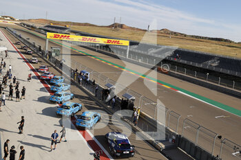 2022-06-25 - stand, pit lane, during the WTCR - Race of Spain 2022, 4th round of the 2022 FIA World Touring Car Cup, on the MotorLand Aragon from June 24 to 26 in Alcaniz, Spain - AUTO - WTCR - RACE OF SPAIN 2022 - GRAND TOURISM - MOTORS