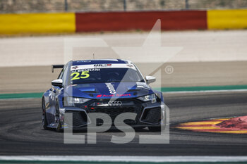 2022-06-25 - 25 BENNANI Mehdi (MAR), Team Comtoyou Audi Sport, Audi RS 3 LMS, action during the WTCR - Race of Spain 2022, 4th round of the 2022 FIA World Touring Car Cup, on the MotorLand Aragon from June 24 to 26 in Alcaniz, Spain - AUTO - WTCR - RACE OF SPAIN 2022 - GRAND TOURISM - MOTORS