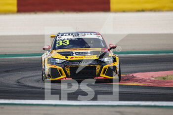 2022-06-25 - 33 CORONEL Tom (NLD), Comtoyou DHL Team Audi Sport, Audi RS 3 LMS, action during the WTCR - Race of Spain 2022, 4th round of the 2022 FIA World Touring Car Cup, on the MotorLand Aragon from June 24 to 26 in Alcaniz, Spain - AUTO - WTCR - RACE OF SPAIN 2022 - GRAND TOURISM - MOTORS
