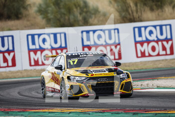2022-06-25 - 17 BERTHON Nathanael (FRA), Comtoyou DHL Team Audi Sport, Audi RS 3 LMS, action during the WTCR - Race of Spain 2022, 4th round of the 2022 FIA World Touring Car Cup, on the MotorLand Aragon from June 24 to 26 in Alcaniz, Spain - AUTO - WTCR - RACE OF SPAIN 2022 - GRAND TOURISM - MOTORS