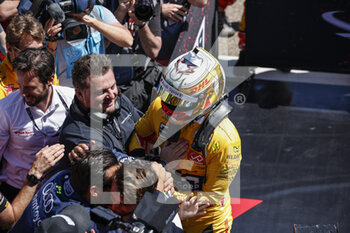 26/06/2022 - BERTHON Nathanael (FRA), Comtoyou DHL Team Audi Sport, Audi RS 3 LMS, portrait celebration during the WTCR - Race of Spain 2022, 4th round of the 2022 FIA World Touring Car Cup, on the MotorLand Aragon from June 24 to 26 in Alcaniz, Spain - AUTO - WTCR - RACE OF SPAIN 2022 - TURISMO E GRAN TURISMO - MOTORI