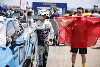26/06/2022 - QING HUA Ma (CHN), Cyan Racing Lynk & Co, Lynk & Co 03 TCR, portrait during the WTCR - Race of Spain 2022, 4th round of the 2022 FIA World Touring Car Cup, on the MotorLand Aragon from June 24 to 26 in Alcaniz, Spain - AUTO - WTCR - RACE OF SPAIN 2022 - TURISMO E GRAN TURISMO - MOTORI