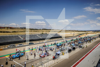 26/06/2022 - grille de depart, starting grid during the WTCR - Race of Spain 2022, 4th round of the 2022 FIA World Touring Car Cup, on the MotorLand Aragon from June 24 to 26 in Alcaniz, Spain - AUTO - WTCR - RACE OF SPAIN 2022 - TURISMO E GRAN TURISMO - MOTORI