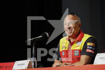 2022-07-02 - CORONEL Tom (NLD), Comtoyou DHL Team Audi Sport, Audi RS 3 LMS, portrait, conference de presse, press conference, during the WTCR - Race of Portugal 2022, 5th round of the 2022 FIA World Touring Car Cup, on the Circuit Internacional de Vila Real from July 1 to 3 in Vila Real, Portugal - AUTO - WTCR - RACE OF PORTUGAL 2022 - GRAND TOURISM - MOTORS