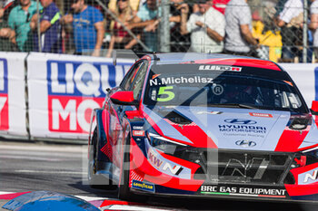 2022-07-02 - 05 MICHELISZ Norbert (HUN), BRC Hyundai N Squadra Corse, Hyundai Elantra N TCR, action during the WTCR - Race of Portugal 2022, 5th round of the 2022 FIA World Touring Car Cup, on the Circuit Internacional de Vila Real from July 1 to 3 in Vila Real, Portugal - AUTO - WTCR - RACE OF PORTUGAL 2022 - GRAND TOURISM - MOTORS
