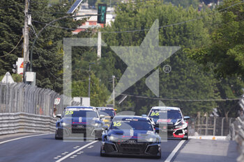 2022-07-02 - 16 MAGNUS Gilles (BEL), Comtoyou Team Audi Sport, Audi RS 3 LMS, action, 25 BENNANI Mehdi (MAR), Team Comtoyou Audi Sport, Audi RS 3 LMS, action during the WTCR - Race of Portugal 2022, 5th round of the 2022 FIA World Touring Car Cup, on the Circuit Internacional de Vila Real from July 1 to 3 in Vila Real, Portugal - AUTO - WTCR - RACE OF PORTUGAL 2022 - GRAND TOURISM - MOTORS