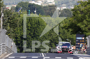 2022-07-02 - 86 GUERRIERI Esteban (ARG), ALL-INKL.COM Münnich Motorsport, Honda Civic Type R TCR, action during the WTCR - Race of Portugal 2022, 5th round of the 2022 FIA World Touring Car Cup, on the Circuit Internacional de Vila Real from July 1 to 3 in Vila Real, Portugal - AUTO - WTCR - RACE OF PORTUGAL 2022 - GRAND TOURISM - MOTORS