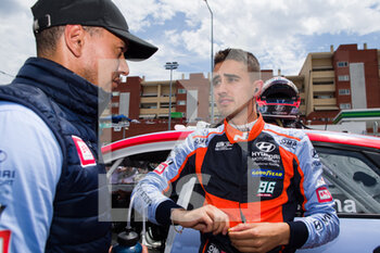 2022-07-03 - AZCONA Mikel (ESP), BRC Hyundai N Squadra Corse, Hyundai Elantra N TCR, portrait grille de depart starting grid during the WTCR - Race of Portugal 2022, 5th round of the 2022 FIA World Touring Car Cup, on the Circuit Internacional de Vila Real from July 1 to 3 in Vila Real, Portugal - AUTO - WTCR - RACE OF PORTUGAL 2022 - GRAND TOURISM - MOTORS