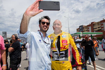 2022-07-03 - CORONEL Tom (NLD), Comtoyou DHL Team Audi Sport, Audi RS 3 LMS, portrait grille de depart starting grid during the WTCR - Race of Portugal 2022, 5th round of the 2022 FIA World Touring Car Cup, on the Circuit Internacional de Vila Real from July 1 to 3 in Vila Real, Portugal - AUTO - WTCR - RACE OF PORTUGAL 2022 - GRAND TOURISM - MOTORS