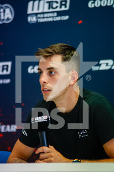22/07/2022 - GIROLAMI Nestor (ARG), ALL-INKL.COM Münnich Motorsport, Honda Civic Type R TCR, portrait conference de presse press conference during the WTCR - Race of Italy 2022, 6th round of the 2022 FIA World Touring Car Cup, on the Autodromo Vallelunga Piero Taruffi from July 22 to 24 in Campagnano di Roma, Italy - AUTO - WTCR - RACE OF ITALY 2022 - TURISMO E GRAN TURISMO - MOTORI