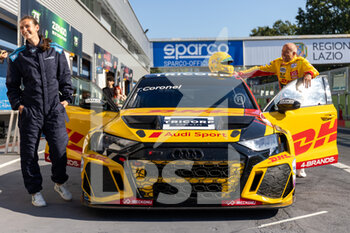 22/07/2022 - CORONEL Tom (NLD), Comtoyou DHL Team Audi Sport, Audi RS 3 LMS, portrait VIP LAPS, DHL, during the WTCR - Race of Italy 2022, 6th round of the 2022 FIA World Touring Car Cup, on the Autodromo Vallelunga Piero Taruffi from July 22 to 24 in Campagnano di Roma, Italy - AUTO - WTCR - RACE OF ITALY 2022 - TURISMO E GRAN TURISMO - MOTORI