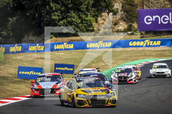 22/07/2022 - 17 BERTHON Nathanael (FRA), Comtoyou DHL Team Audi Sport, Audi RS 3 LMS, action GOODYEAR during the WTCR - Race of Italy 2022, 6th round of the 2022 FIA World Touring Car Cup, on the Autodromo Vallelunga Piero Taruffi from July 22 to 24 in Campagnano di Roma, Italy - AUTO - WTCR - RACE OF ITALY 2022 - TURISMO E GRAN TURISMO - MOTORI