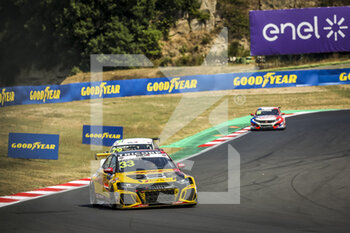22/07/2022 - 33 CORONEL Tom (NLD), Comtoyou DHL Team Audi Sport, Audi RS 3 LMS, action GOODYEAR during the WTCR - Race of Italy 2022, 6th round of the 2022 FIA World Touring Car Cup, on the Autodromo Vallelunga Piero Taruffi from July 22 to 24 in Campagnano di Roma, Italy - AUTO - WTCR - RACE OF ITALY 2022 - TURISMO E GRAN TURISMO - MOTORI