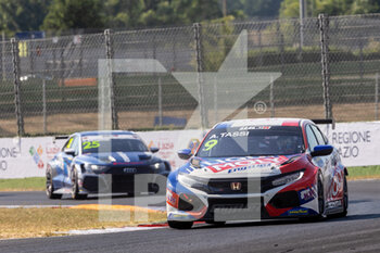 24/07/2022 - 09 TASSI Attila (HUN), LIQUI MOLY Team Engstler, Honda Civic Type R TCR, action 25 BENNANI Mehdi (MAR), Team Comtoyou Audi Sport, Audi RS 3 LMS, action during the WTCR - Race of Italy 2022, 6th round of the 2022 FIA World Touring Car Cup, on the Autodromo Vallelunga Piero Taruffi from July 22 to 24 in Campagnano di Roma, Italy - AUTO - WTCR - RACE OF ITALY 2022 - TURISMO E GRAN TURISMO - MOTORI