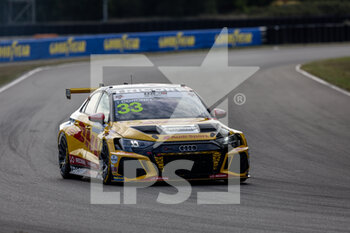 06/08/2022 - 33 CORONEL Tom (NLD), Comtoyou DHL Team Audi Sport, Audi RS 3 LMS, action during the WTCR - Race of Alsace Grand Est 2022, 7th round of the 2022 FIA World Touring Car Cup, on the Anneau du Rhin from August 6 to 7 in Biltzheim, France - AUTO - WTCR - RACE OF ALSACE GRAND EST 2022 - TURISMO E GRAN TURISMO - MOTORI