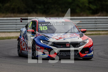 06/08/2022 - 18 MONTEIRO Tiago (PRT,) Équipe LIQUI MOLY Engstler, Honda Civic Type R TCR, action during the WTCR - Race of Alsace Grand Est 2022, 7th round of the 2022 FIA World Touring Car Cup, on the Anneau du Rhin from August 6 to 7 in Biltzheim, France - AUTO - WTCR - RACE OF ALSACE GRAND EST 2022 - TURISMO E GRAN TURISMO - MOTORI