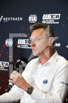 06/08/2022 - Press Conference Marek Nawarecki, during the WTCR - Race of Alsace Grand Est 2022, 7th round of the 2022 FIA World Touring Car Cup, on the Anneau du Rhin from August 6 to 7 in Biltzheim, France - AUTO - WTCR - RACE OF ALSACE GRAND EST 2022 - TURISMO E GRAN TURISMO - MOTORI
