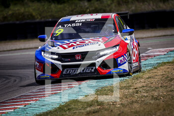 06/08/2022 - 09 TASI Attila (HUN), Équipe LIQUI MOLY Engstler, Honda Civic Type R TCR, action during the WTCR - Race of Alsace Grand Est 2022, 7th round of the 2022 FIA World Touring Car Cup, on the Anneau du Rhin from August 6 to 7 in Biltzheim, France - AUTO - WTCR - RACE OF ALSACE GRAND EST 2022 - TURISMO E GRAN TURISMO - MOTORI