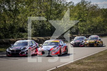 07/08/2022 - 96 AZCONA Mikel (ESP), BRC Hyundai N Squadra Corse, Hyundai Elantra N TCR, action, Race 2 during the WTCR - Race of Alsace Grand Est 2022, 7th round of the 2022 FIA World Touring Car Cup, on the Anneau du Rhin from August 6 to 7 in Biltzheim, France - AUTO - WTCR - RACE OF ALSACE GRAND EST 2022 - TURISMO E GRAN TURISMO - MOTORI