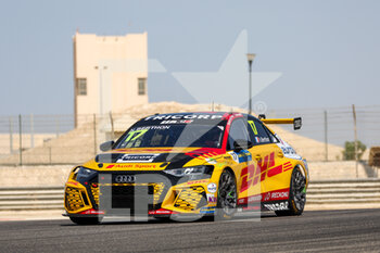 10/11/2022 - 17 BERTHON Nathanael (FRA), Comtoyou DHL Team Audi Sport, Audi RS 3 LMS, action during the WTCR - Race of Bahrain 2022, 8th round of the 2022 FIA World Touring Car Cup, on the Bahrain International Circuit from November 10 to 12 in Sakhir, Bahrain - AUTO - WTCR - RACE OF BAHRAIN 2022 - TURISMO E GRAN TURISMO - MOTORI