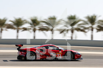12/11/2022 - 71 DEZOTEUX Franck (fra), RAGUES Pierre (fra), AUBRY Gabriel (fra), Spirit of Race, Ferrari 488 GTE EVO, action during the WTCR - Race of Bahrain 2022, 8th round of the 2022 FIA World Touring Car Cup, on the Bahrain International Circuit from November 10 to 12 in Sakhir, Bahrain - AUTO - WTCR - RACE OF BAHRAIN 2022 - TURISMO E GRAN TURISMO - MOTORI