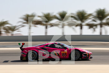 12/11/2022 - 85 FREY Rahel (swi), BOVY Sarah (bel), GATTING Michelle (dnk), Iron DAMES, Ferrari 488 GTE EVO, action during the WTCR - Race of Bahrain 2022, 8th round of the 2022 FIA World Touring Car Cup, on the Bahrain International Circuit from November 10 to 12 in Sakhir, Bahrain - AUTO - WTCR - RACE OF BAHRAIN 2022 - TURISMO E GRAN TURISMO - MOTORI
