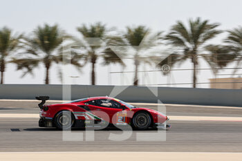 12/11/2022 - 21 MANN Simon (gbr), ULRICH Christoph (swi), VILANDER Toni (fin), AF Corse, Ferrari 488 GTE Evo, action during the WTCR - Race of Bahrain 2022, 8th round of the 2022 FIA World Touring Car Cup, on the Bahrain International Circuit from November 10 to 12 in Sakhir, Bahrain - AUTO - WTCR - RACE OF BAHRAIN 2022 - TURISMO E GRAN TURISMO - MOTORI