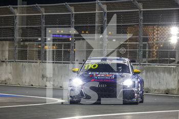 2022-11-25 - 110 DAVIDOVSKI Viktor (MKD), COMTOYOU RACING, Audi RS3 LMS TCR, action during the WTCR - Race of Saudi Arabia 2022, 9th round of the 2022 FIA World Touring Car Cup, on the Jeddah Corniche Circuit from November 25 to 27 in Jeddah, Saudi Arabia - AUTO - WTCR - RACE OF SAUDI ARABIA 2022 - GRAND TOURISM - MOTORS
