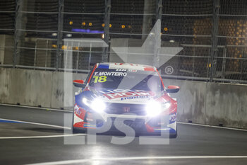 2022-11-25 - 18 MONTEIRO Tiago (PRT), LIQUI MOLY Team Engstler, Honda Civic Type R TCR, action during the WTCR - Race of Saudi Arabia 2022, 9th round of the 2022 FIA World Touring Car Cup, on the Jeddah Corniche Circuit from November 25 to 27 in Jeddah, Saudi Arabia - AUTO - WTCR - RACE OF SAUDI ARABIA 2022 - GRAND TOURISM - MOTORS