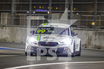 2022-11-25 - 99 NAGY Daniel (HUN), Zengő Motorsport, CUPRA Leon Competición, action during the WTCR - Race of Saudi Arabia 2022, 9th round of the 2022 FIA World Touring Car Cup, on the Jeddah Corniche Circuit from November 25 to 27 in Jeddah, Saudi Arabia - AUTO - WTCR - RACE OF SAUDI ARABIA 2022 - GRAND TOURISM - MOTORS