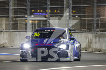 2022-11-25 - 16 MAGNUS Gilles (BEL), Comtoyou Team Audi Sport, Audi RS 3 LMS, action during the WTCR - Race of Saudi Arabia 2022, 9th round of the 2022 FIA World Touring Car Cup, on the Jeddah Corniche Circuit from November 25 to 27 in Jeddah, Saudi Arabia - AUTO - WTCR - RACE OF SAUDI ARABIA 2022 - GRAND TOURISM - MOTORS