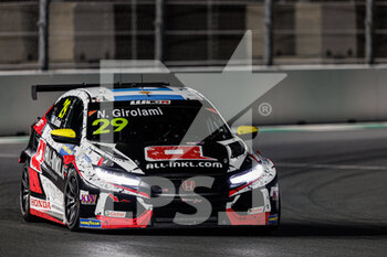 2022-11-25 - 29 GIROLAMI Nestor (ARG), ALL-INKL.COM Münnich Motorsport, Honda Civic Type R TCR, action during the WTCR - Race of Saudi Arabia 2022, 9th round of the 2022 FIA World Touring Car Cup, on the Jeddah Corniche Circuit from November 25 to 27 in Jeddah, Saudi Arabia - AUTO - WTCR - RACE OF SAUDI ARABIA 2022 - GRAND TOURISM - MOTORS