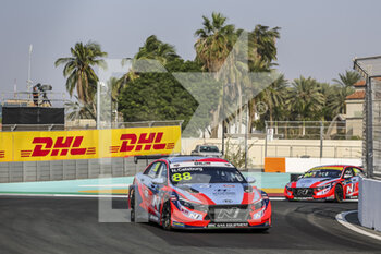26/11/2022 - 88 CATSBURG Nicky (NLD), BRC Hyundai N Racing Team, Hyundai Elantra N TCR, action during the WTCR - Race of Saudi Arabia 2022, 9th round of the 2022 FIA World Touring Car Cup, on the Jeddah Corniche Circuit from November 25 to 27 in Jeddah, Saudi Arabia - AUTO - WTCR - RACE OF SAUDI ARABIA 2022 - TURISMO E GRAN TURISMO - MOTORI