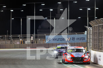 27/11/2022 - 88 CATSBURG Nicky (NLD), BRC Hyundai N Racing Team, Hyundai Elantra N TCR, action race 1 during the WTCR - Race of Saudi Arabia 2022, 9th round of the 2022 FIA World Touring Car Cup, on the Jeddah Corniche Circuit from November 25 to 27 in Jeddah, Saudi Arabia - AUTO - WTCR - RACE OF SAUDI ARABIA 2022 - TURISMO E GRAN TURISMO - MOTORI