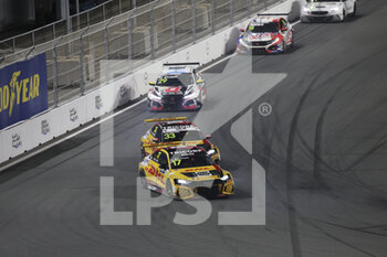 27/11/2022 - 17 BERTHON Nathanael (FRA), Comtoyou DHL Team Audi Sport, Audi RS 3 LMS, action during the WTCR - Race of Saudi Arabia 2022, 9th round of the 2022 FIA World Touring Car Cup, on the Jeddah Corniche Circuit from November 25 to 27 in Jeddah, Saudi Arabia - AUTO - WTCR - RACE OF SAUDI ARABIA 2022 - TURISMO E GRAN TURISMO - MOTORI