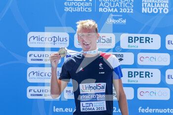 20/08/2022 - Bronze Medal Marc-Antoine Olivier (FRA) - EUROPEAN ACQUATICS CHAMPIONSHIPS - OPEN WATER (DAY1) - NUOTO - NUOTO