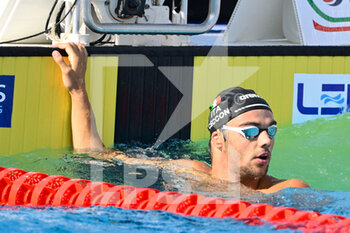 2022-08-11 - Thomas Ceccon (ITA) during European Aquatics Championships Rome 2022 at the Foro Italico on 11 August 2022. - EUROPEAN ACQUATICS CHAMPIONSHIPS - SWIMMING (DAY1) - SWIMMING - SWIMMING