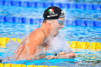 2022-08-11 - Pier Andrea Matteazzi (ITA) during European Aquatics Championships Rome 2022 at the Foro Italico on 11 August 2022. - EUROPEAN ACQUATICS CHAMPIONSHIPS - SWIMMING (DAY1) - SWIMMING - SWIMMING