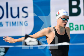 2022-08-11 - Margherita Panziera (ITA) during European Aquatics Championships Rome 2022 at the Foro Italico on 11 August 2022. - EUROPEAN ACQUATICS CHAMPIONSHIPS - SWIMMING (DAY1) - SWIMMING - SWIMMING