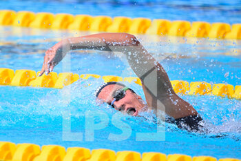 2022-08-11 - Simona Quadarella (ITA) during European Aquatics Championships Rome 2022 at the Foro Italico on 11 August 2022. - EUROPEAN ACQUATICS CHAMPIONSHIPS - SWIMMING (DAY1) - SWIMMING - SWIMMING