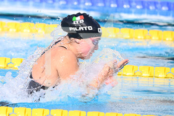 12/08/2022 - Benedetta Pilato (ITA) during European Aquatics Championships Rome 2022 at the Foro Italico on 12 August 2022. - EUROPEAN ACQUATICS CHAMPIONSHIPS - SWIMMING (DAY2) - NUOTO - NUOTO
