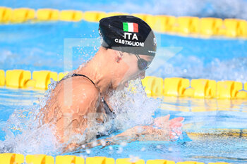 12/08/2022 - Arianna Castiglioni (ITA) during European Aquatics Championships Rome 2022 at the Foro Italico on 12 August 2022. - EUROPEAN ACQUATICS CHAMPIONSHIPS - SWIMMING (DAY2) - NUOTO - NUOTO