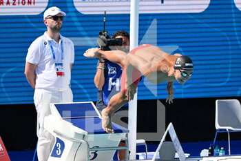 12/08/2022 - Lorenzo Galossi (ITA) during European Aquatics Championships Rome 2022 at the Foro Italico on 12 August 2022. - EUROPEAN ACQUATICS CHAMPIONSHIPS - SWIMMING (DAY2) - NUOTO - NUOTO